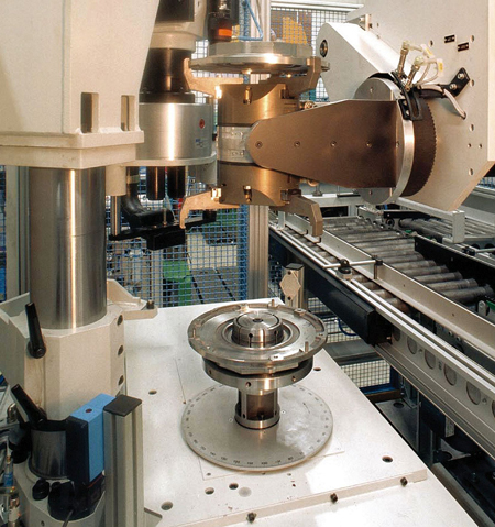 clamping system BKDW / FUSR from RINGSPANN in use clamping system BKDW / FUSR from RINGSPANN in use